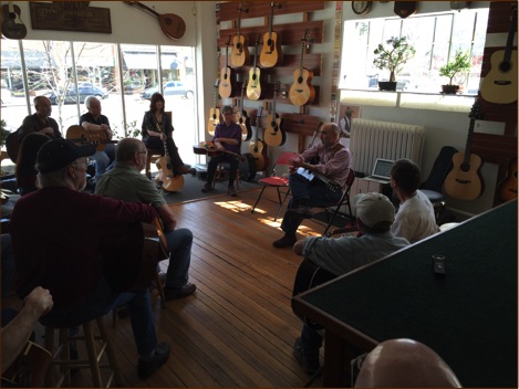 John Schwab's guitar workshop, Denver, CO